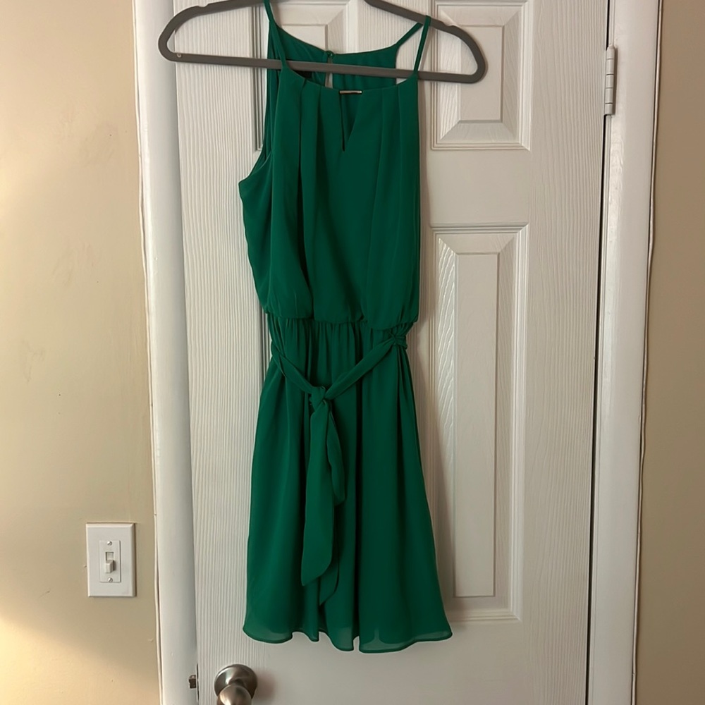 Emerald green dress only worn once